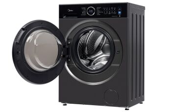 Стиральная машина Midea MF205W105WB/T-RU Inverter Quattro титан, 10.5 кг, 1400 об/мин, SmartHome