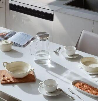 Посудомоечная машина Midea MFD60S160Wi полноразмерная, белый, 3-я корзина, Smart Home, экстрасушка, Aquastop