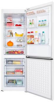 Холодильник MAUNFELD MFF187NFW10, белый
