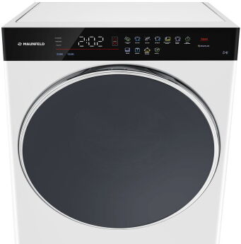 Стиральная машина с сушкой MAUNFELD MFWD121010WH07 inverter, 10 кг, 1200 об/мин, 168x59.5x58.5 см