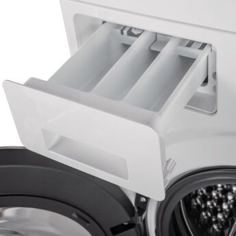 Стиральная машина с сушкой MAUNFELD MFWD121010WH07 inverter, 10 кг, 1200 об/мин, 168x59.5x58.5 см
