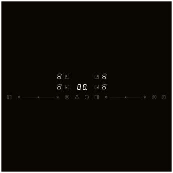 �������� ������ Midea MIH67781F �����������, 4 ������������ ��������, 2 Flex ����, �������