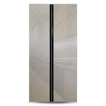 Холодильник Ginzzu NFK-462 Gold glass