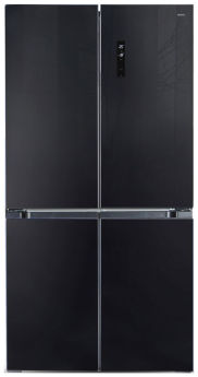 Холодильник Ginzzu NFK-575 Black glass