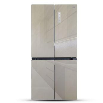 Холодильник Ginzzu NFK-575 Gold glass