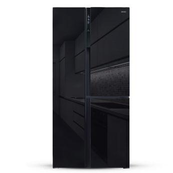 Холодильник Ginzzu NFK-610 Black glass