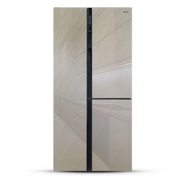Холодильник Ginzzu NFK-610 Gold glass