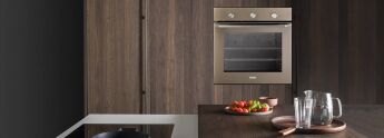 Духовой шкаф Delonghi NSM 7TL PPP RUS светло-коричневый, 9 режимов, таймер, Италия