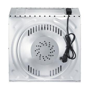 Духовой шкаф Korting OKB 4701 CNRN, черный, утапливаемые ручки, аналоговые часы, телескопические напр.