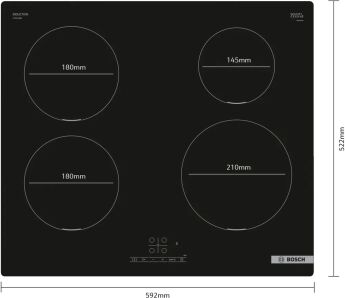 Варочная панель BOSCH PUE611BB5E черный