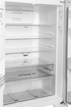 Холодильник Hitachi R-W660PUC7 GPW белое стекло