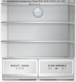  TESLER RCD-487BI SPARKLING GREY  , 191.2x83.6x60 , 4- ,  