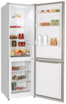 Холодильник NordFrost RFC 390D NFS, серебристый