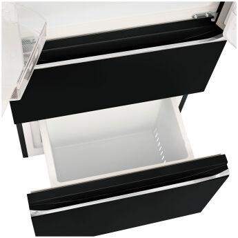 Холодильник Tesler RFD-361I RFD-361I BLACK GLASS