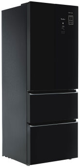 Холодильник Tesler RFD-361I RFD-361I BLACK GLASS