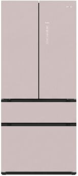 Холодильник многокамерный Tesler RFD-517BI ROSE GLASS