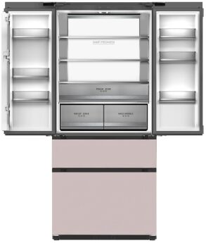 Холодильник многокамерный Tesler RFD-517BI ROSE GLASS
