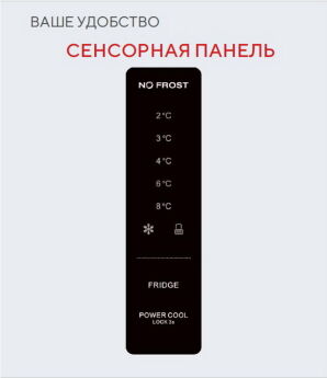 Холодильник Esperanza RFH C33NFUD W