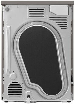 Сушильная машина LG RH90V9PV8N серебристый, тепловой насос, 9 кг, ThinQ, перенавешиваемая дверь