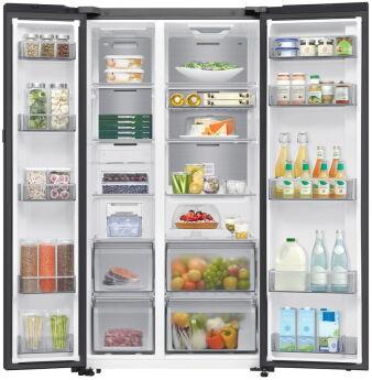 ����������� Side-by-Side Samsung RS80F65M1WWR ����� ������, �������������� ������, Wi-Fi, 680�