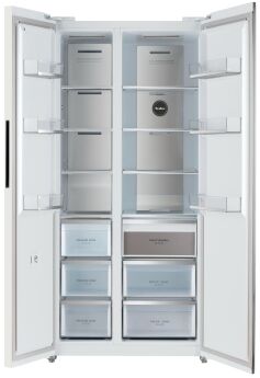 ����������� Tesler RSD-537BI WHITE MATTE GLASS