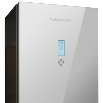 Холодильник Schaub Lorenz SLU S379L4E белое стекло