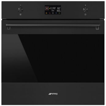 Духовой шкаф с СВЧ Smeg SO6302M2N черный, 11 режимов