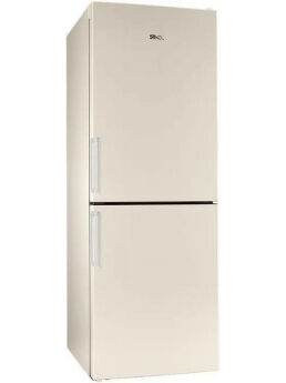 Холодильник STINOL STN 167 E бежевый, 167х60х64 см, 290 л, No Frost, 3 полки