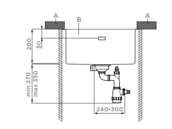   Omoikiri TAKI 44-U/IF-LG   (4973520)