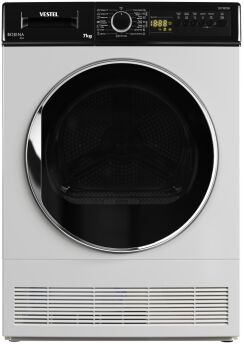 Сушильная машина Vestel TDC7100T2W белый, 7 кг, 52.5 см