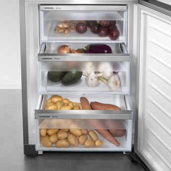Холодильник LIEBHERR CBNsdc 5753 Prime BioFresh NoFrost серебристый