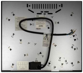 Варочная панель DeLonghi VITTORIO 2E1F CH черный, 59х52 см, 4 конфорки Hi-Light, 2 зоны расширения, слайдер