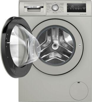 Стиральная машина Bosch WAN2821XME Serie 4 серебристая, 8 кг, 1400 об/мин