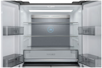 Холодильник Weissgauff WCD 590 NoFrost Inverter Premium Biofresh Rock Glass