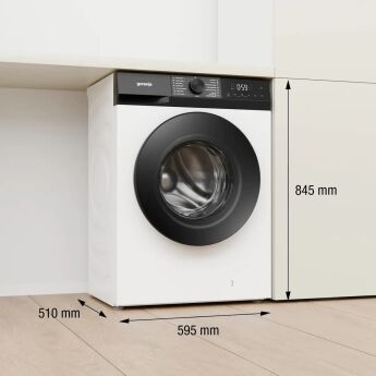Стиральная машина с сушкой Gorenje WD2G2P854A3C2/C SteamTech Inverter 8/5 кг, 1400 об/мин, 51 см