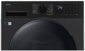 Стиральная машина с сушкой Samsung WD90DG5G34BBLP, черный, AI EcoBubble, 9/5 кг, SmartThings