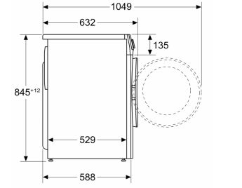 Стиральная машина Bosch WGG244Z2BY Serie 6 1400 об/мин, 9 кг, AquaStop