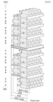 Винный шкаф LIEBHERR WPbsi 5252-20 001 черная нерж. Сталь