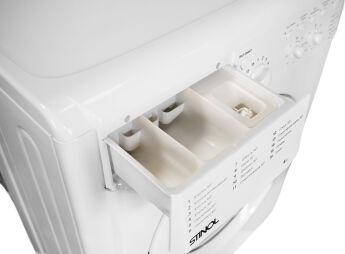 Стиральная машина STINOL WSTU 410 C узкая, 4 кг, 1000 об/мин, спорт, пятна