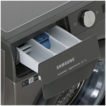 Стиральная машина Samsung WW70AG6S23ANLP, инокс, узкая, 7 кг, Smart Things