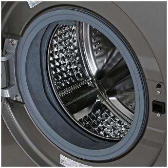 Стиральная машина Samsung WW70AG6S23ANLP, инокс, узкая, 7 кг, Smart Things