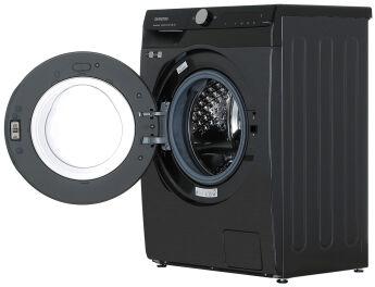 Стиральная машина Samsung WW80AG6S28ABLP узкая, черный, EcoBubble, AI Control, 8 кг
