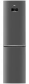 Холодильник BEKO B3R0CNK332HX стальной, 201х54х60 см, NoFrost, дисплей