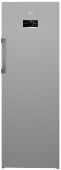 Морозильник Beko B3RFNK292S, серебристый, 171 см, 255 л, NoFrost, дисплей, для неотапливаемых помещений до -15 °С