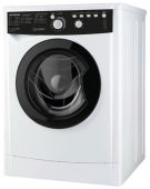Стиральная машина Indesit EWSB 5085 BK CIS , белый/черный, 42 см, 5 кг, 800 об/мин, отсрочка старта