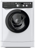 Стиральная машина Indesit EWUD 4105 BK CIS , белый, 33 см, 4 кг, 1000 об/мин, отсрочка старта, дисплей