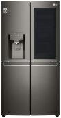 Холодильник LG GR-X24FMKBL InstaView Door-in-Door черная сталь 4-х дверный Льдогенератор с подключением к воде