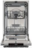Встраиваемая посудомоечная машина Haier HDWE11-395RU узкая, 11 компл., 3 корзины, автопрограмма, Aquastop