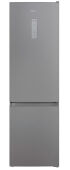 Холодильник Hotpoint HT 6200 S серебристый, 196 см, No Frost, дисплей