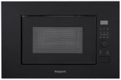 Встраиваемая микроволновая печь Hotpoint MF20G BL H, черный, гриль, инверторная, ниша 36.5 см